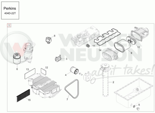 Zestaw przeglądowy ET EZ 2000h 1000347131