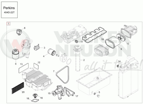 Zestaw przeglądowy ET EZ 3000h 1000347133