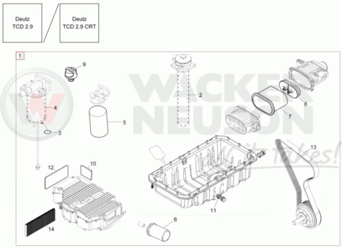 Zestaw przeglądowy ET 1000h 1000346459