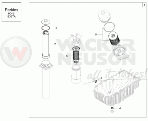 Zestaw przeglądowy ET 500h 1000473694