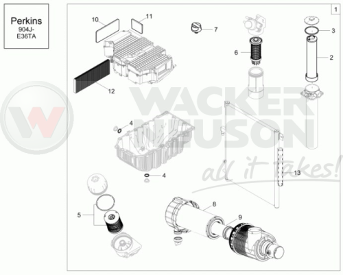 Zestaw przeglądowy ET 2000h 1000473696