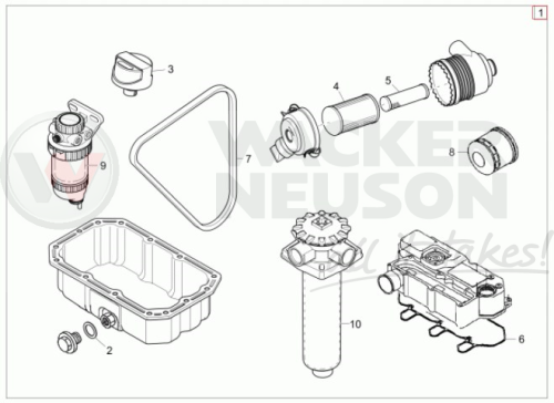 Zestaw przeglądowy EZ 1000h 1000294870