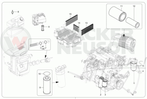 Zestaw przeglądowy WL 500h 1000403347
