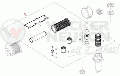 Zestaw przeglądowy WL 500h 1000283717