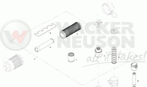 Zestaw przeglądowy TH WL 500h 1000317997