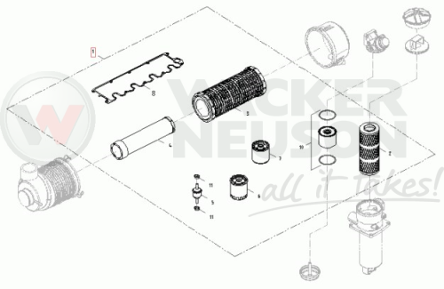 Zestaw przeglądowy WL 500h 1000291556