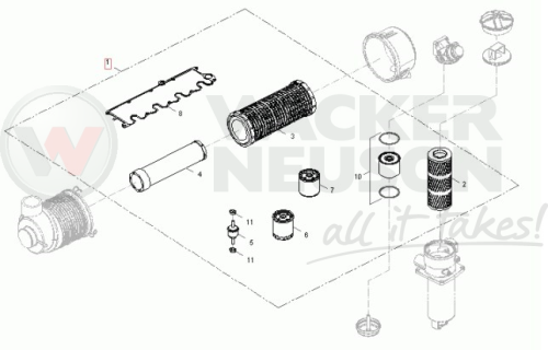 Zestaw przeglądowy WL 500h 1000279425