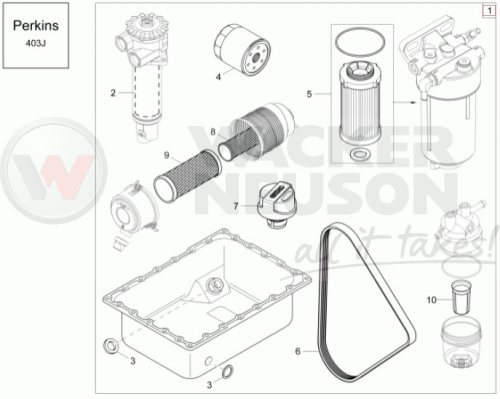 Zestaw przeglądowy DW 1000h 1000444238