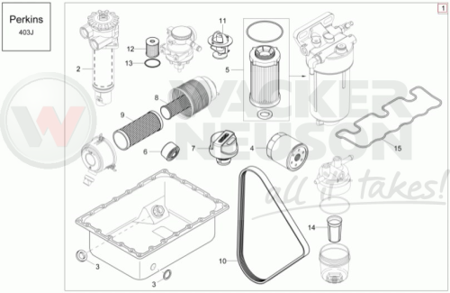 Zestaw przeglądowy DW 3000h 1000444239
