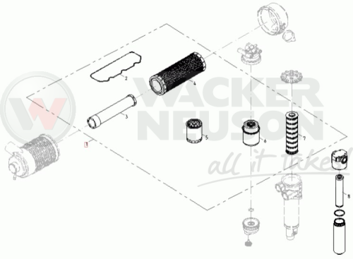 Zestaw przeglądowy TH 500h 1000309661