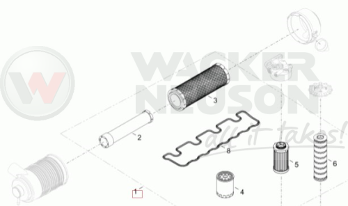 Zestaw przeglądowy TH 500h 1000386658