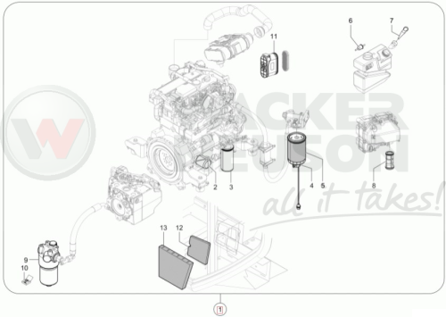 Zestaw przeglądowy TH 500h 1000360190