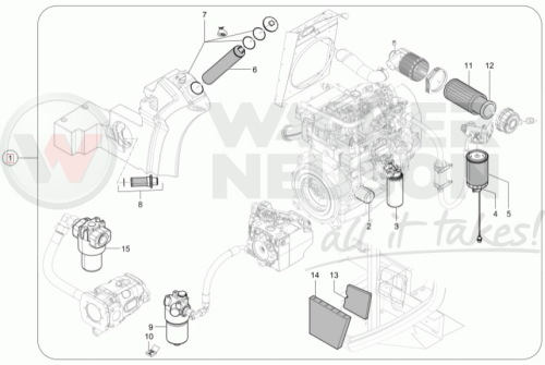 Zestaw przeglądowy TH 1500h 1000303499