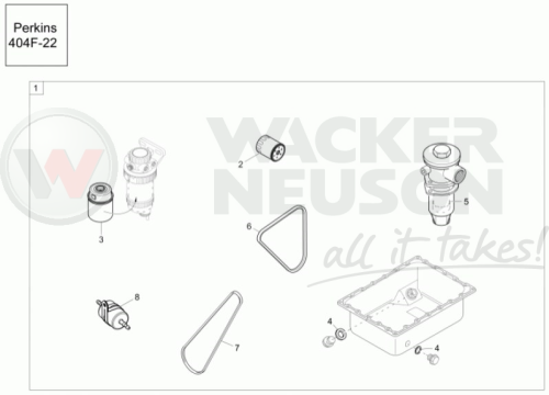 Zestaw przeglądowy 03 500h 1000363933