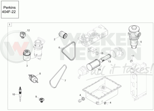 Zestaw przeglądowy 03 3000h 1000363797