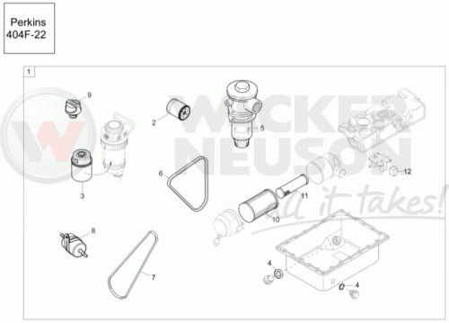 Zestaw przeglądowy 03 1000h 1000363796