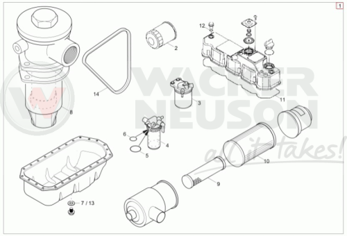 Zestaw przeglądowy 03 500h 1000362822