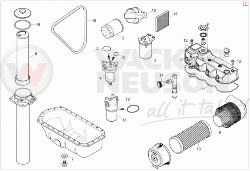 Zestaw przeglądowy 03 1000h 1000307659