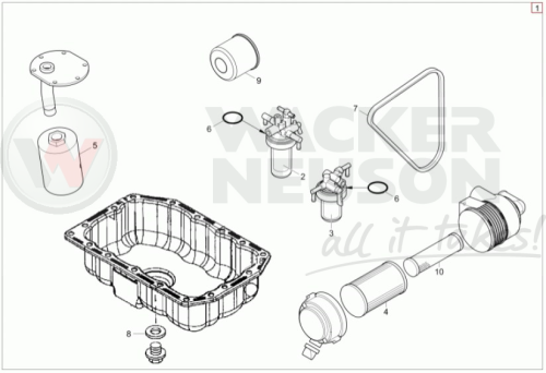 Zestaw przeglądowy 03 500h 1000174028
