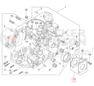 Płytka 1D41 1D81 5100030356 / 0030356
