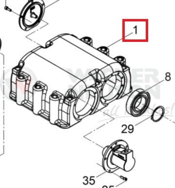 Obudowa wibratora DPU 5000099059 / 0099059