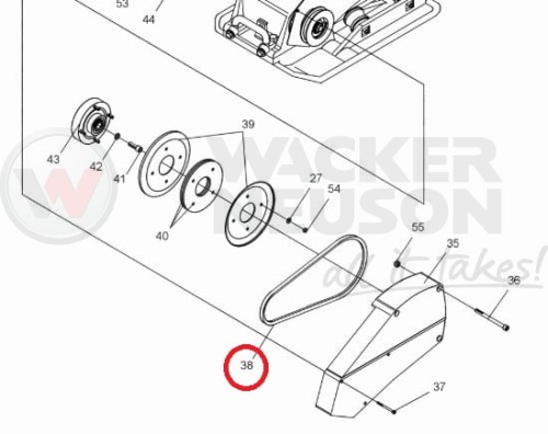 Pasek klinowy DPS 5000033197